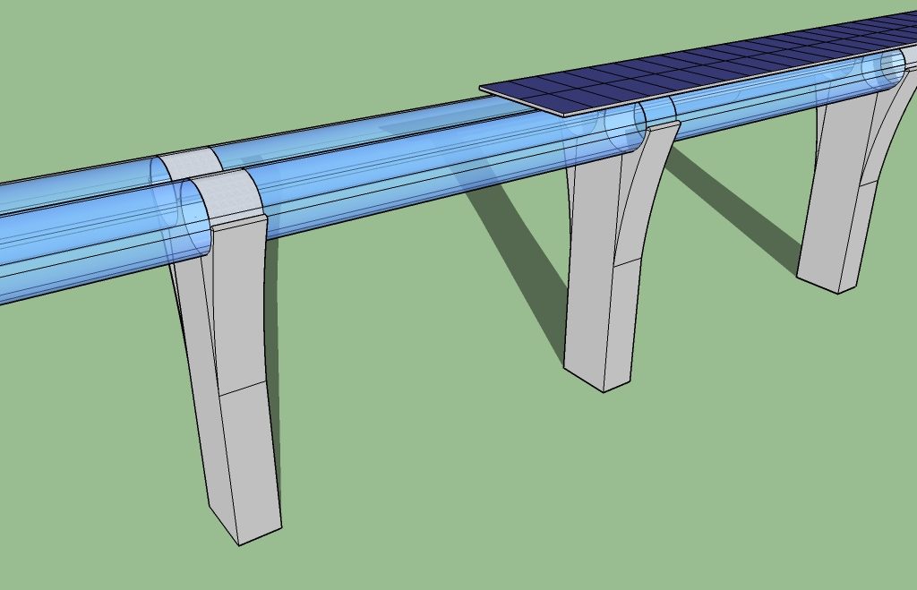 Tubo pneumatico per Hyperloop